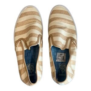 Vans Slip On Striped Surf Sider Women's Shoe Size 9.5